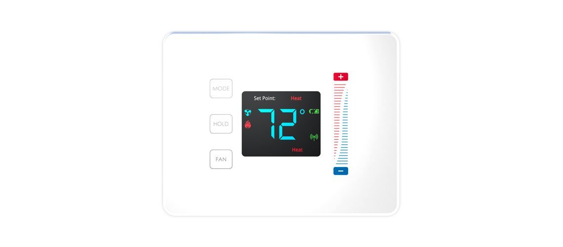 Pearl Thermostat, White - TestDevVeraWeb